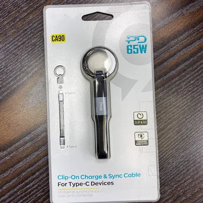 Key Chain Data Cable Short Portable Fast Charge Line