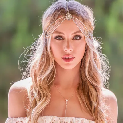 Hair band bridal tiara