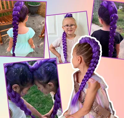 Clip-in Chunky Braided Ponytail Hair Extension, Colorful Synthetic Pre-braided Braid Hairpiece For Women