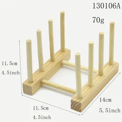 Wooden Bookshelf Home Decoration Storage Rack