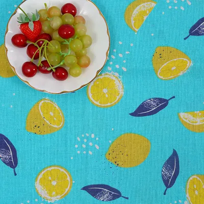 Fruit Series Cotton And Linen Fabric