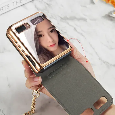 Mobile Phone Case Creative Diagonal Mirror Bag