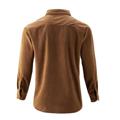 Japanese Corduroy Men's Business Slim Casual Shirt