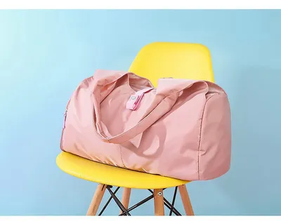 Dry wet separation fitness bag