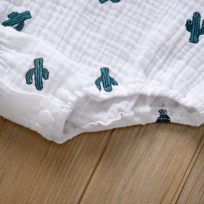 Infant Baby One-Piece Romper Sweat-Absorbent And Breathable Triangle Romper