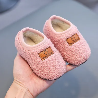 Creative Solid Color Bag Root Non-slip Baby Soft Sole Toddler Shoes