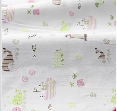 Baby cotton printed cloth