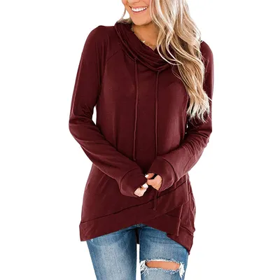 Women's Long Sleeve Jacket Slim Sweatshirt