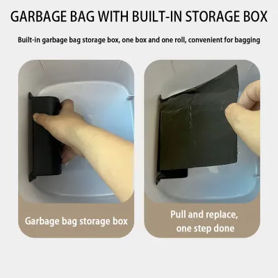 Smart Trash Can 16L Large-capacity Automatic Sensor Garbage Bin Home Waste Garbage Can For Kitchen Bathroom Bedroom Living Room