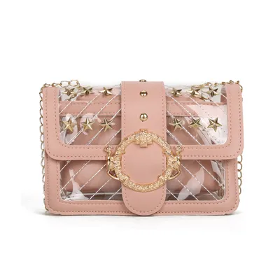 حقيبة صغيرة شفافة برية