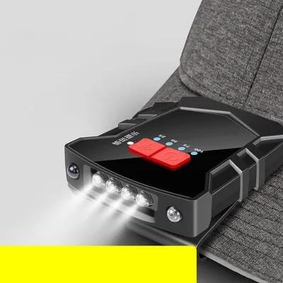 Head-mounted LED sensor light