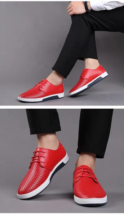 Leather Shoes Men's Business Formal Workwear Shoes Black Trendy Soft Shoes