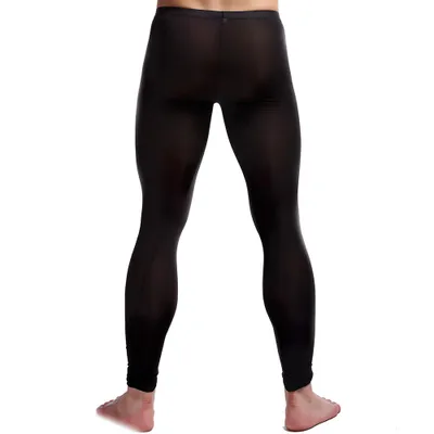 Men's Fashion Casual Warm Solid Color Leggings