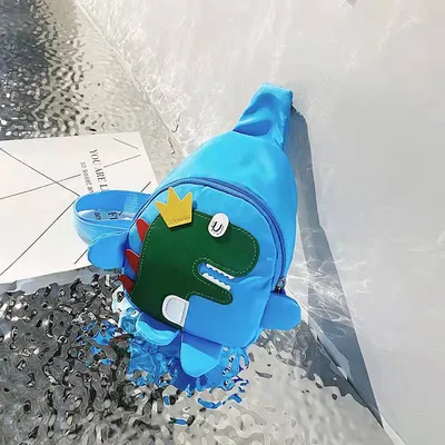 Cute cartoon dinosaur messenger bag