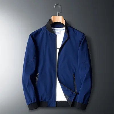 Plus Size Jacket Men's Spring And Autumn Baseball Uniform
