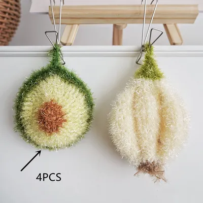 Handmade Non-woven Toast Dishwashing Towel
