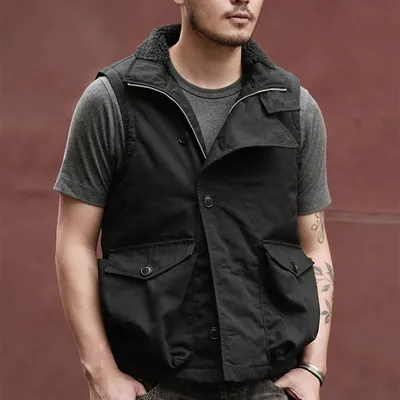 Retro Motorcycle Tough Guy Waterproof Pilot Knight Vest