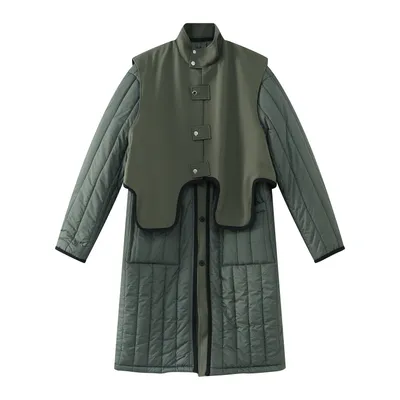 Men's True Two Piece Detachable Mid Length Jacket