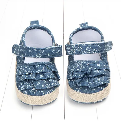 Printed velcro toddler shoes