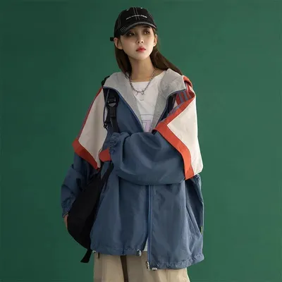 Women's Casual Thin Loose Shell Jacket