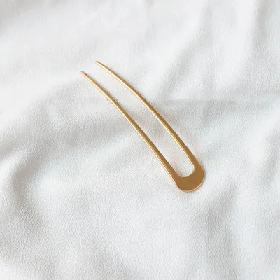 Temperament simple u-shaped hair bun