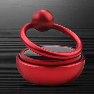Solar Rotate Car Perfume Air Freshener Aromatherapy Auto Fragrance