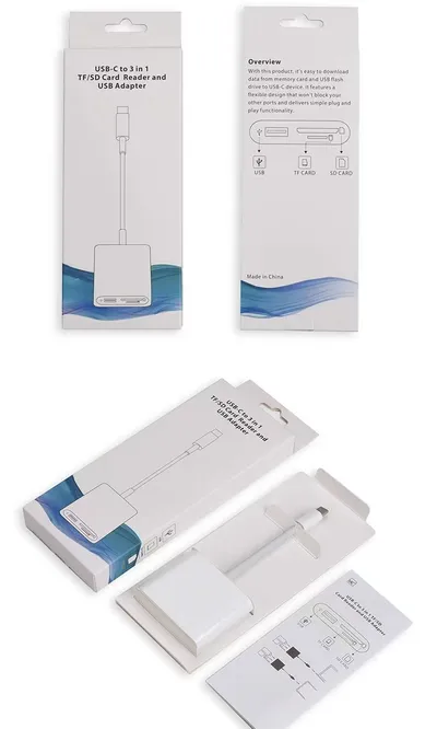Type-C To USB30 Three-in-one HUB For Huawei Xiaomi Apple SDTF OTG Card Reader