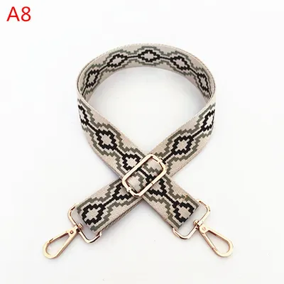 Ethnic Style Replacement Webbing One-shoulder Diagonal Bag Strap