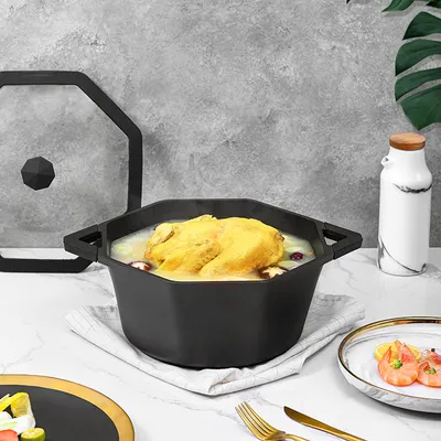 Star Anise Mandarin Duck Hot Pot Soup Pot Non-stick Pan