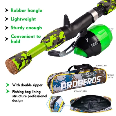 Mini Color Foam Fishing Rod Bag Combination