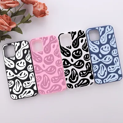Simple Smile Frosted Soft Phone Case