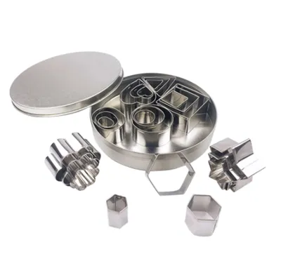 Stainless Steel 24-Piece Biscuit Mold Kitchen Tool