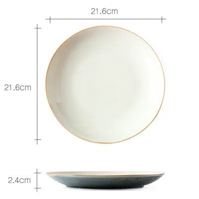 Household European-style Simple Ceramic Tableware