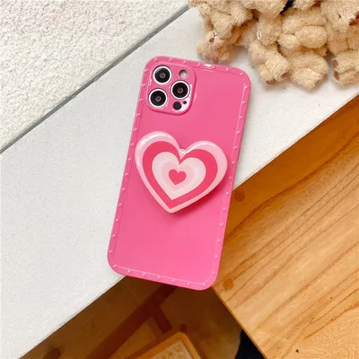 غطاء هاتف بحزام الحب من نوع Polka Dot