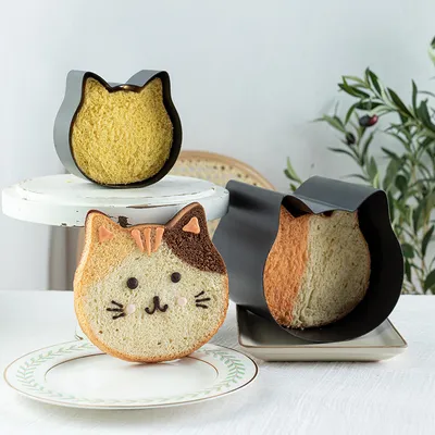 Cat toast mould