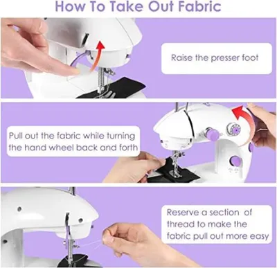 Electric Sewing Machine, Portable Multi-functional Household Desktop Mini Sewing Machine, UK