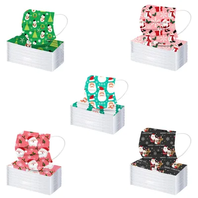 Disposable mask five in one dust and air permeable three layer protective cover