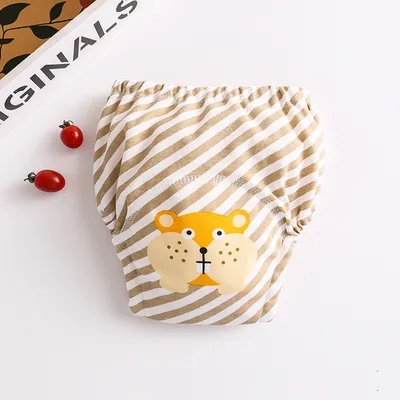 Cotton diaper pocket baby learning pants pull-up pants