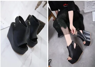 Stylish wild wedge sandals