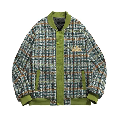 Coat Embroidered Fried Street Cardigan Couple Jacket Tops