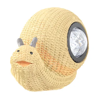 Cartoon Solar Lamp Resin Craft Ornaments Cast Light
