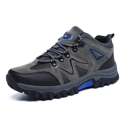 Outdoor Sports Men's Suede Low Top Hiking Shoes