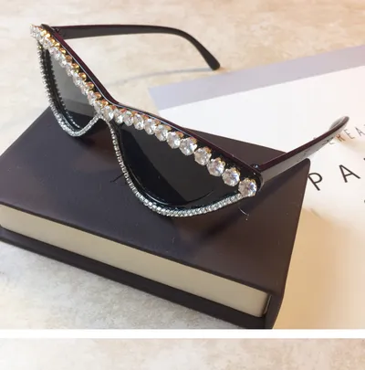 Luxury Diamond Cat Shades Sunglasses Women