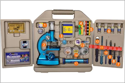 High power metal optical microscope