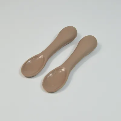 Children's  Training Auxiliary FoodShort Handle Spoon Set