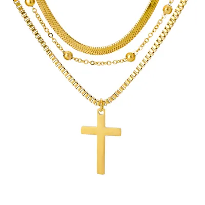 New Fashion Heart Shaped Pendant Titanium Steel Necklace
