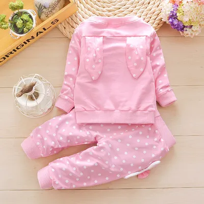 Female baby spring casual suit
