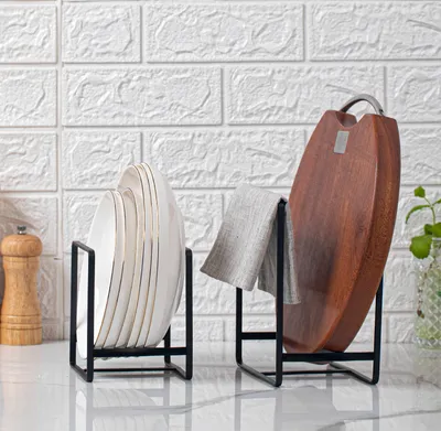 Iron Kitchen Dish Drain Rack Kitchen Supplies