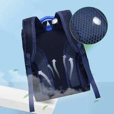 Primary School Sudents Backpack 6-12 Year Kids Schoolbag