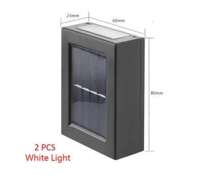 Solar Night Light Outdoor Decorative Garden Wall Lamp